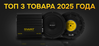 Тройка самых популярных товаров за первую половину 2025г