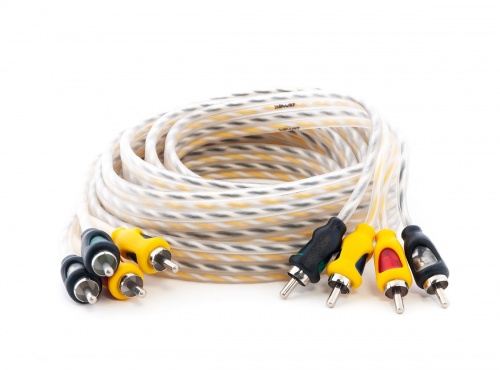 SWAT SIE-450 межблочный кабель 4RCA-4RCA, 5 метров фото 2